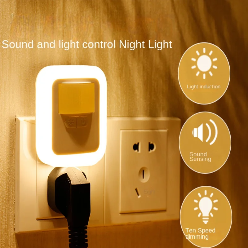 Europe And The United States Rules Intelligent Small Night Light For Home Aisle WC Bedside Lamp For Hallway Pathway-121
Europe And The United States Rules Intelligent Small Night Light For Home Aisle WC Bedside Lamp For Hallway Pathway-121