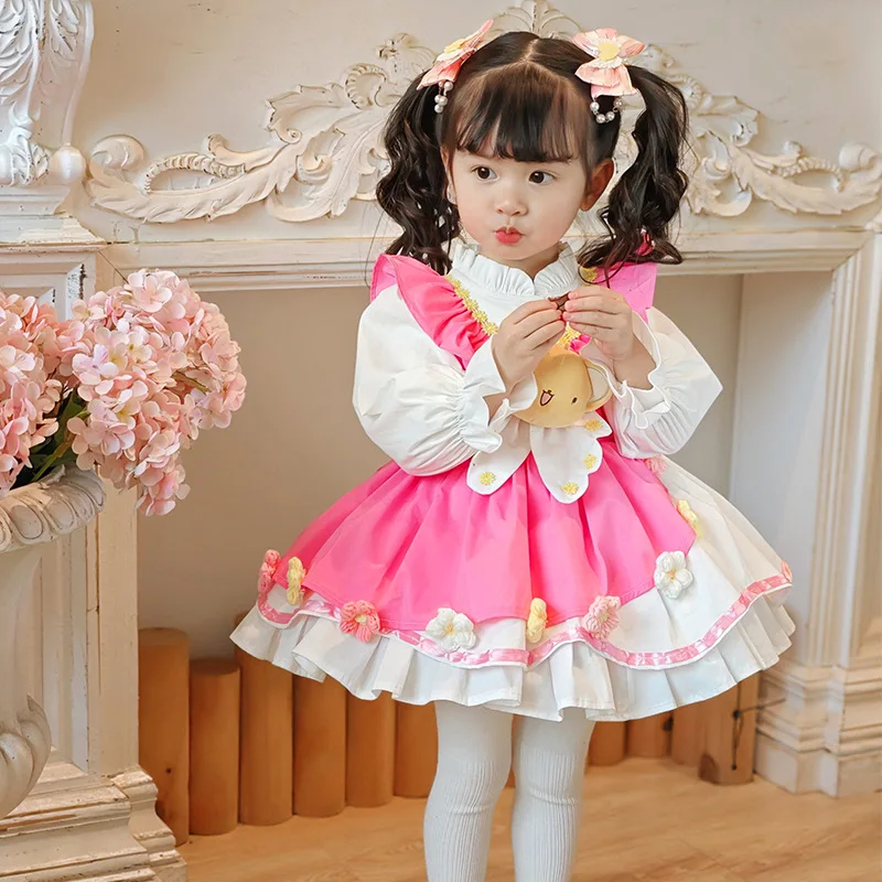 Lolita Baby Dresses for Eid Girl 2023 Kids Spanish Ball Gowns Sets Clothes Easter Holiday Toddler Carnival Dress Pink Boutique
Lolita Baby Dresses for Eid Girl 2023 Kids Spanish Ball Gowns Sets Clothes Easter Holiday Toddler Carnival Dress Pink Boutique