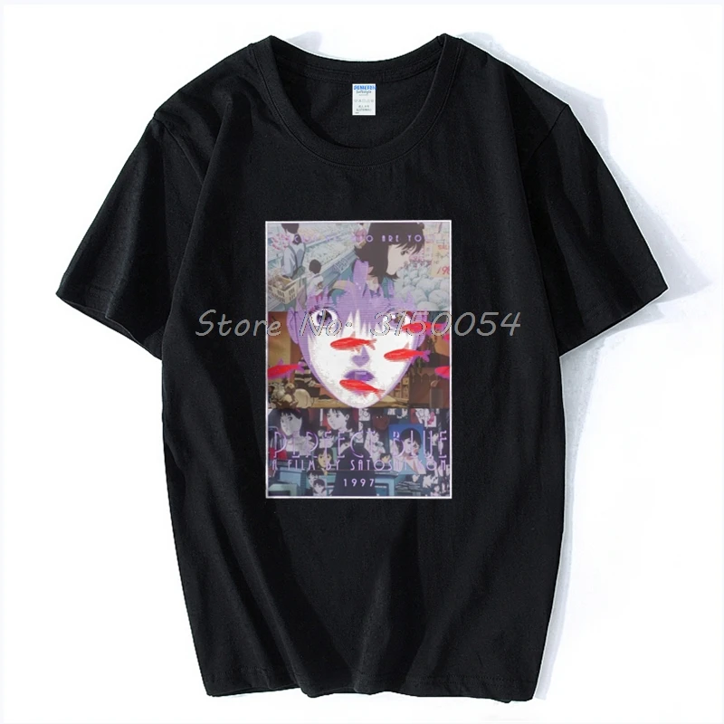 Perfect Blue Satoshi Kon Tshirt Classic O-Neck Anime Cotton T-Shirt Men Casual O-neck Tshirt Hip Hop Tees Harajuku
Perfect Blue Satoshi Kon Tshirt Classic O-Neck Anime Cotton T-Shirt Men Casual O-neck Tshirt Hip Hop Tees Harajuku