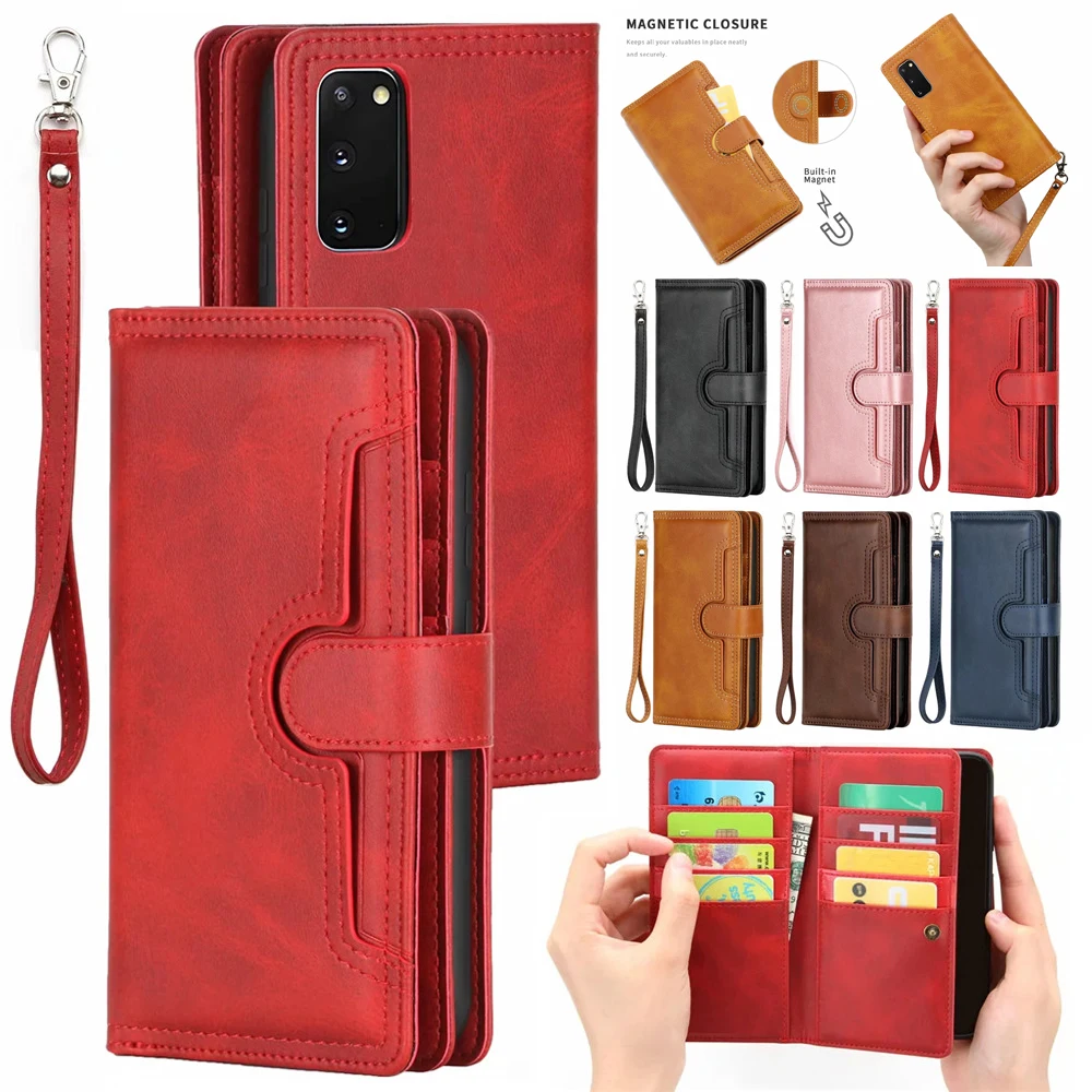 Multi-functional Leather Case For Samsung Galaxy S20 / S20 Plus With Strap Wallet Phone Cases for Samsung S20 Ultra Cover
Multi-functional Leather Case For Samsung Galaxy S20 / S20 Plus With Strap Wallet Phone Cases for Samsung S20 Ultra Cover