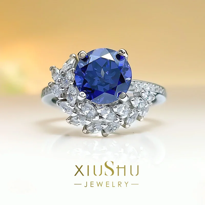 Новое модное маленькое кольцо из чистой пшеницы тассан синее винтажное импортное из серебра 925 пробы с высокоуглеродистым бриллиантом универсальное характерное
Новое модное маленькое кольцо из чистой пшеницы тассан синее винтажное импортное из серебра 925 пробы с высокоуглеродистым бриллиантом универсальное характерное