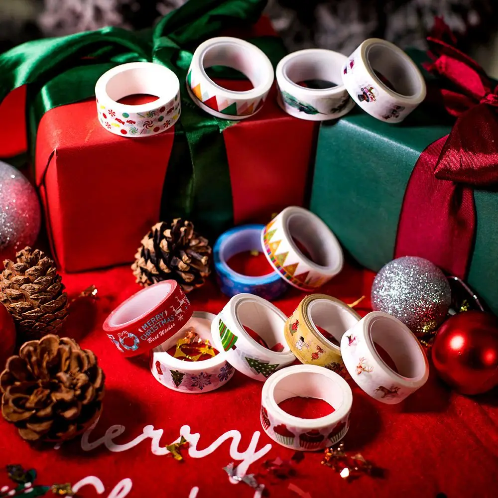 Sticker Masking Tape DIY Scrapbooking Office Decorative Tape Merry Christmas Adhesive Tape Santa Claus Christmas Tape
Sticker Masking Tape DIY Scrapbooking Office Decorative Tape Merry Christmas Adhesive Tape Santa Claus Christmas Tape