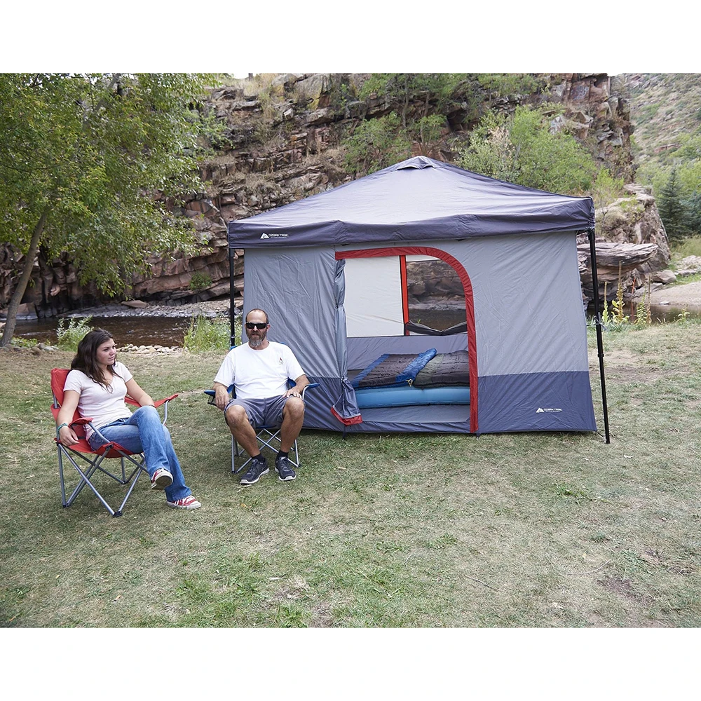 6-Person 10' X 10' ConnecTent for Straight-Leg Canopy Straight-Leg Canopy Outdoor Waterproof Hiking Camping Polyester 68D Tent
6-Person 10' X 10' ConnecTent for Straight-Leg Canopy Straight-Leg Canopy Outdoor Waterproof Hiking Camping Polyester 68D Tent