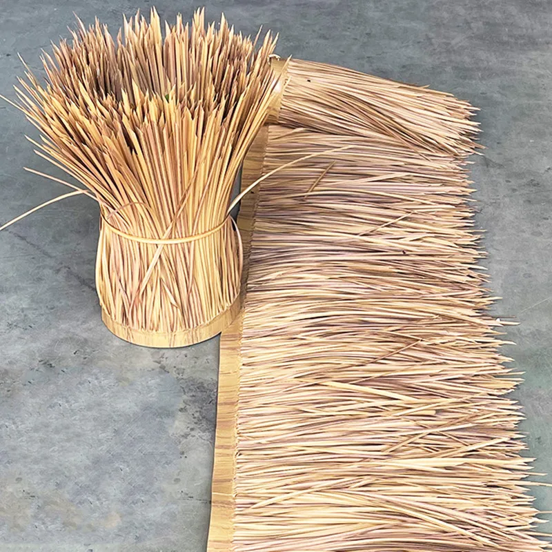

50x100cm Artifical Plastic Thatch Mexican Simulated Straw Roof Garden Patio Covers Fake Plant Tile Thatched Plant Outdoor Roof