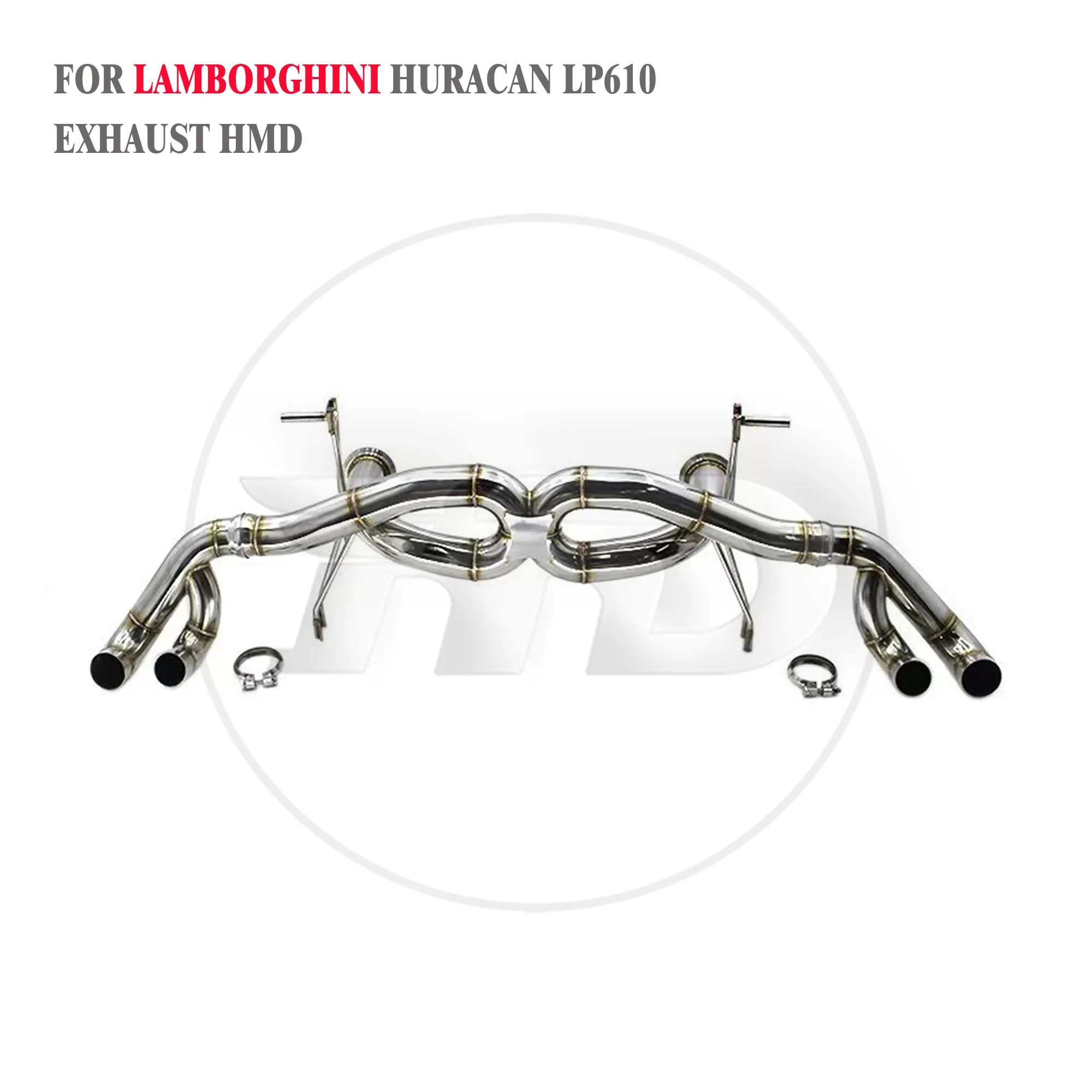 HMD Car Accessories Catback Exhaust Pipe For Lamborghini Huracan LP580-2 LP610-4 Remote Control Valve Muffler Stainless Steel
HMD Car Accessories Catback Exhaust Pipe For Lamborghini Huracan LP580-2 LP610-4 Remote Control Valve Muffler Stainless Steel