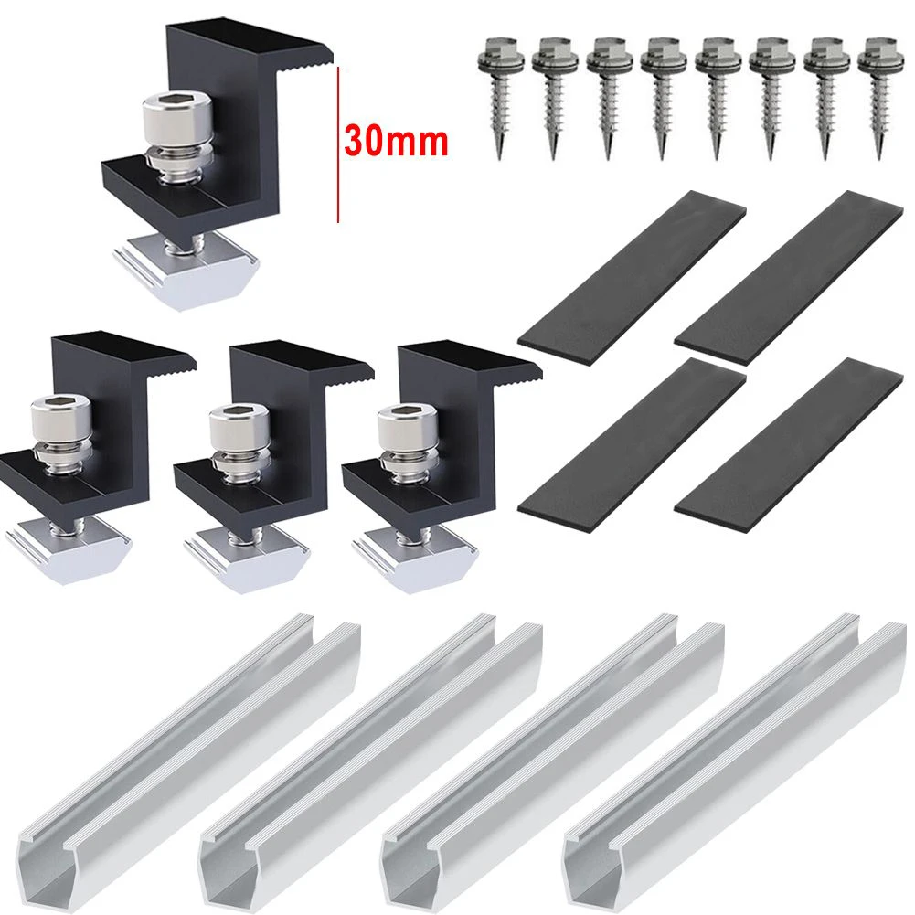 Solar End Clamp Photovoltaic Solar Panel Bracket PV End Clamp Z Bracket For Solar Panel System Easy Installation Aluminum Alloy
Solar End Clamp Photovoltaic Solar Panel Bracket PV End Clamp Z Bracket For Solar Panel System Easy Installation Aluminum Alloy