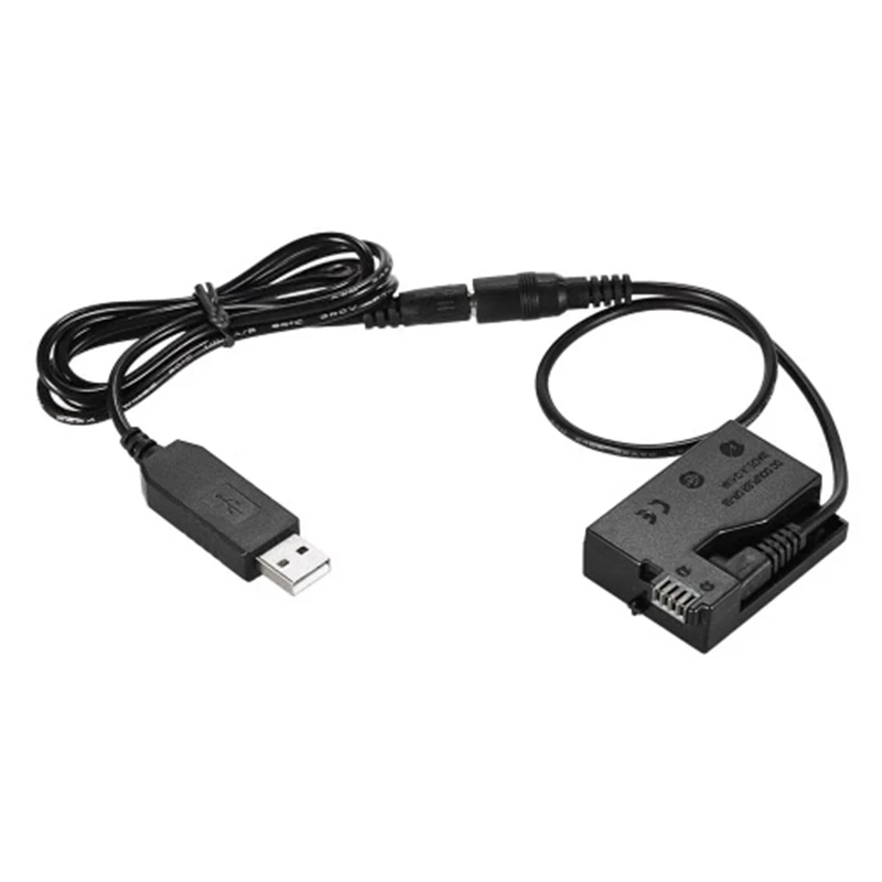 5X DR-E8 Dummy Battery With DC Power Bank USB Adapter Cable Replacement For LP-E8 For Canon EOS 550D 600D DSLR Cameras
5X DR-E8 Dummy Battery With DC Power Bank USB Adapter Cable Replacement For LP-E8 For Canon EOS 550D 600D DSLR Cameras