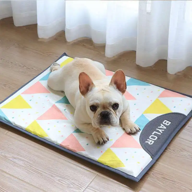 Pet cooling pad summer ice silk cooling pad method Teddy non-stick hair dog mat sleeping pad four seasons kennel dog mat
Pet cooling pad summer ice silk cooling pad method Teddy non-stick hair dog mat sleeping pad four seasons kennel dog mat
