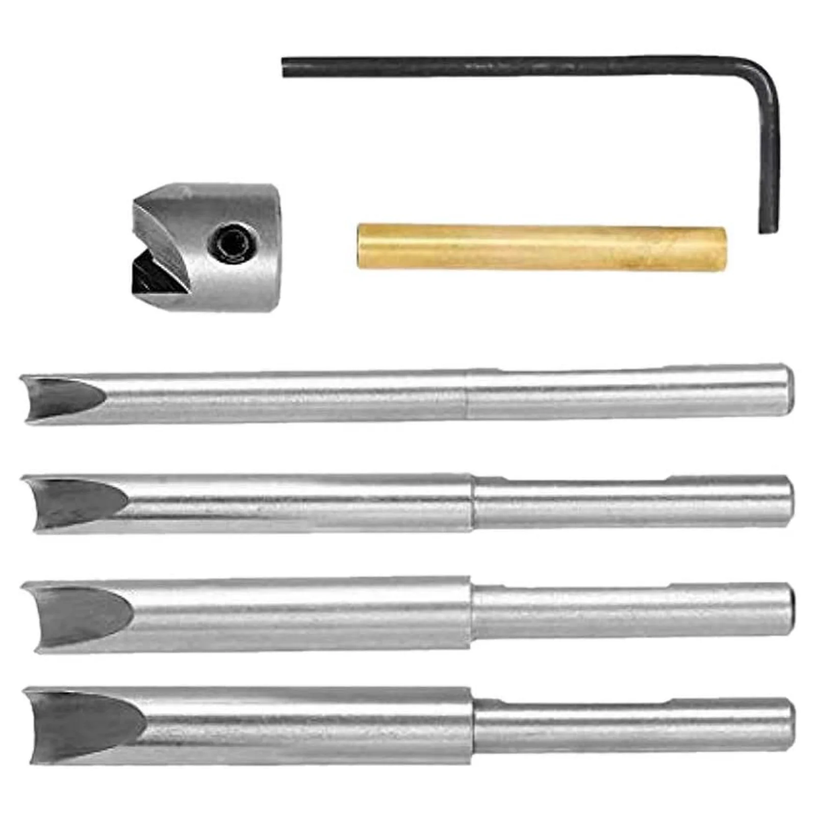 7 Pieces Pen Barrel Trimmer Kit Pen Barrel Trimming System Mill Trimmer Set With 3/4 Cutting Head Pen Barrel Mill Trimmer Set
7 Pieces Pen Barrel Trimmer Kit Pen Barrel Trimming System Mill Trimmer Set With 3/4 Cutting Head Pen Barrel Mill Trimmer Set
