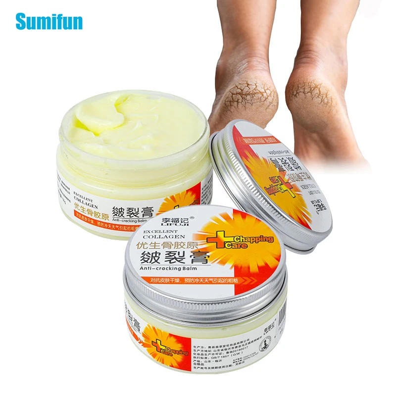 100g Foot Crack Cream Heel Chapped Peeling Repair Anti Dry Crack Remove Dead Skin Soften Feet Care Herbal Oil Foot Cream Repair
100g Foot Crack Cream Heel Chapped Peeling Repair Anti Dry Crack Remove Dead Skin Soften Feet Care Herbal Oil Foot Cream Repair