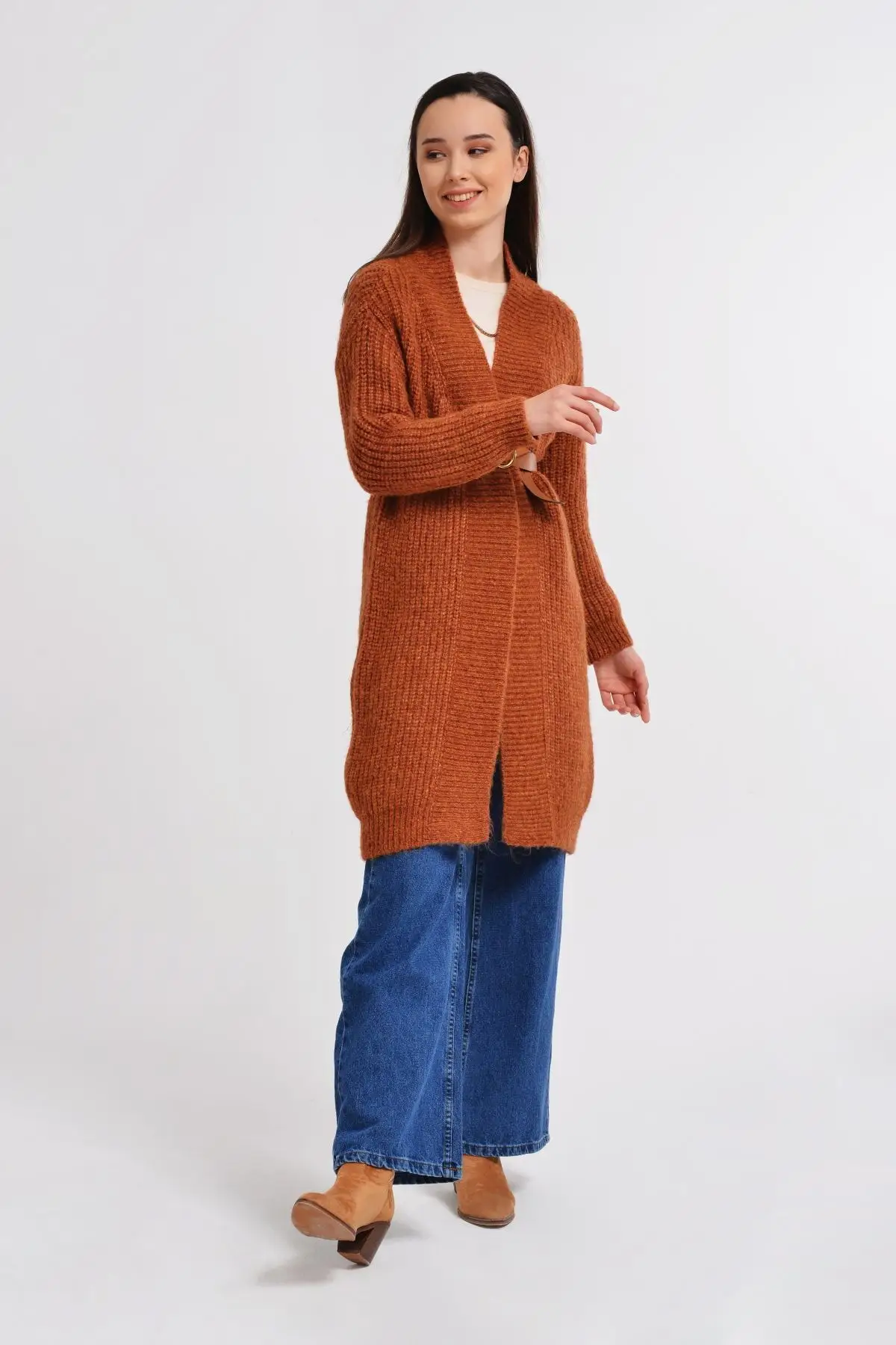 Women's Cardigan Beauty Knitted Long - Tile Casual Knitted Quality Fashion Sweaters Loose Jumper
Women's Cardigan Beauty Knitted Long - Tile Casual Knitted Quality Fashion Sweaters Loose Jumper