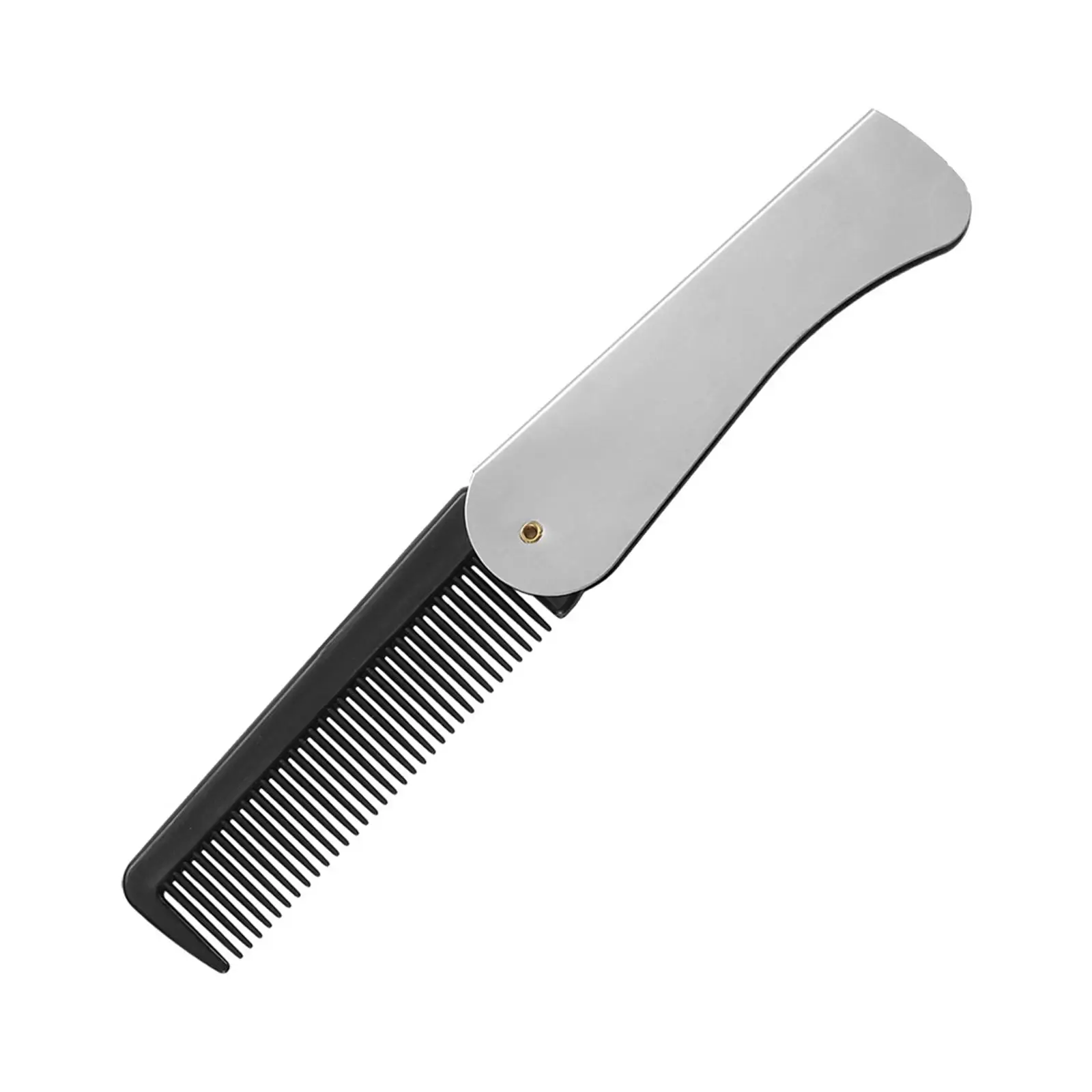 Folding Beard Comb Men's Pocket Comb Metal Wallet Comb Hair Beard Comb for Everyday Grooming Styling Hair, Beard or Mustache
Folding Beard Comb Men's Pocket Comb Metal Wallet Comb Hair Beard Comb for Everyday Grooming Styling Hair, Beard or Mustache