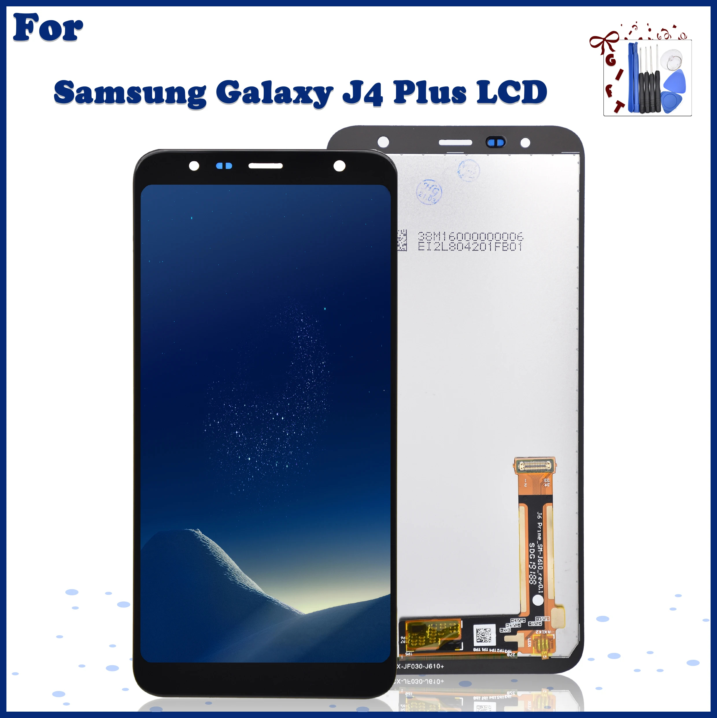 Оригинальный ЖК-дисплей 6 0 дюйма для Samsung Galaxy J4 + 2018 Plus сенсорный экран дигитайзер