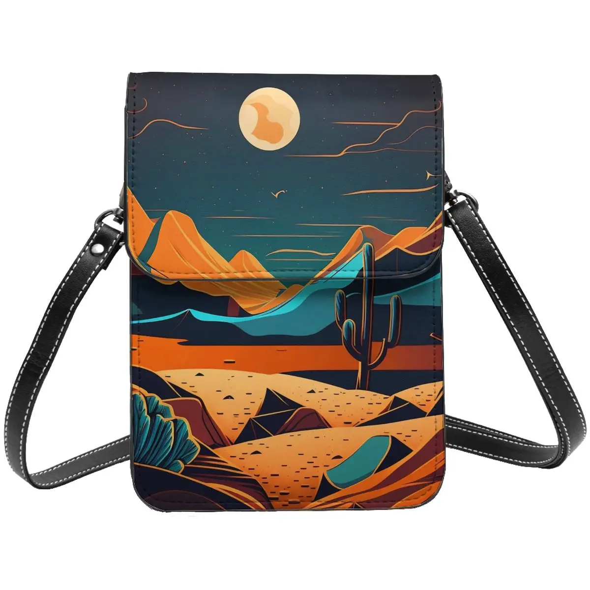Desert At Night Shoulder Bag Moon Print Aesthetic Leather Streetwear Mobile Phone Bag Woman Bulk Bags
Desert At Night Shoulder Bag Moon Print Aesthetic Leather Streetwear Mobile Phone Bag Woman Bulk Bags