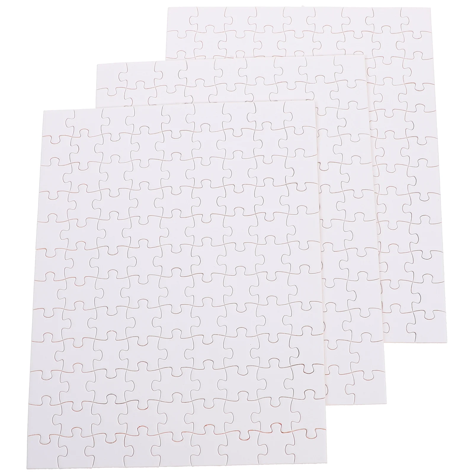 3 Sheets Birthday Present Blank Puzzle Child Educational Toys Sublimation Blanks Wood DIY
3 Sheets Birthday Present Blank Puzzle Child Educational Toys Sublimation Blanks Wood DIY