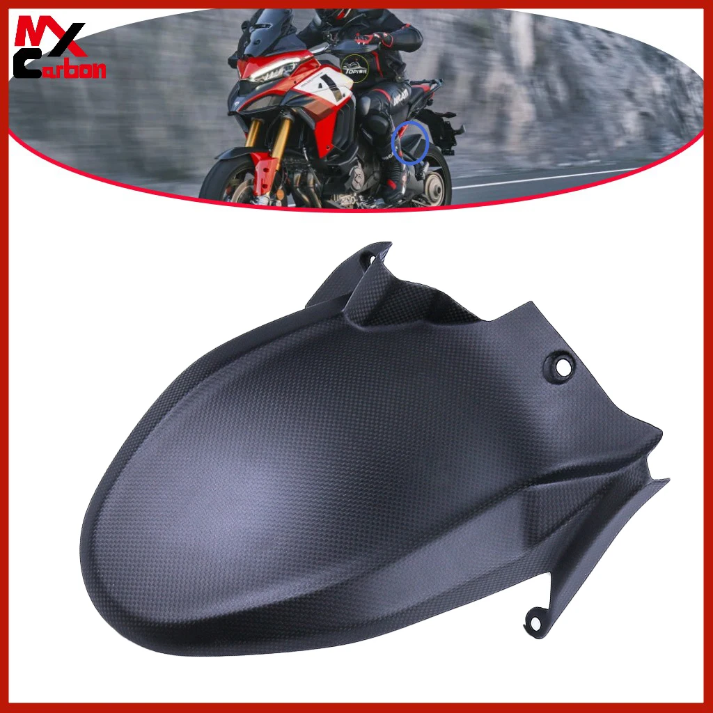 Motorcycle Rear Fender Part 100% 3k Dry Full Carbon Fiber Mudguard Accessories For DUCATI Multistrada V4
Motorcycle Rear Fender Part 100% 3k Dry Full Carbon Fiber Mudguard Accessories For DUCATI Multistrada V4
