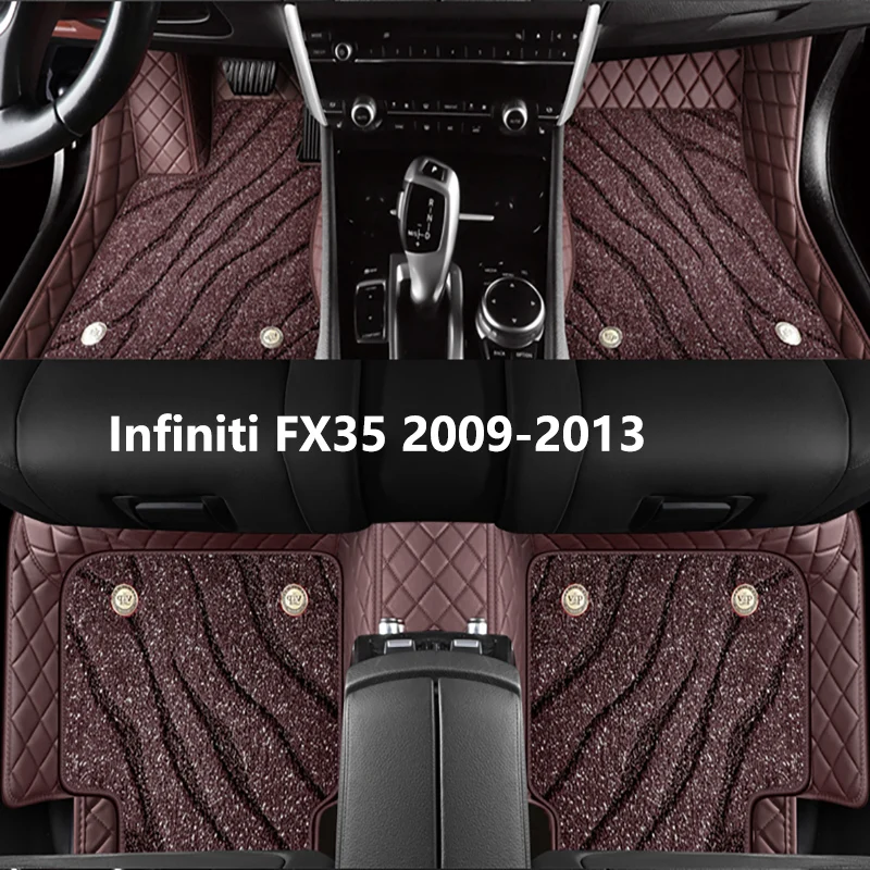 Custom Car Floor Mats For Infiniti FX35 2009 2010 2011 2012 2013 High-Quality Auto Accessories Interior Protector Foot Carpet
Custom Car Floor Mats For Infiniti FX35 2009 2010 2011 2012 2013 High-Quality Auto Accessories Interior Protector Foot Carpet