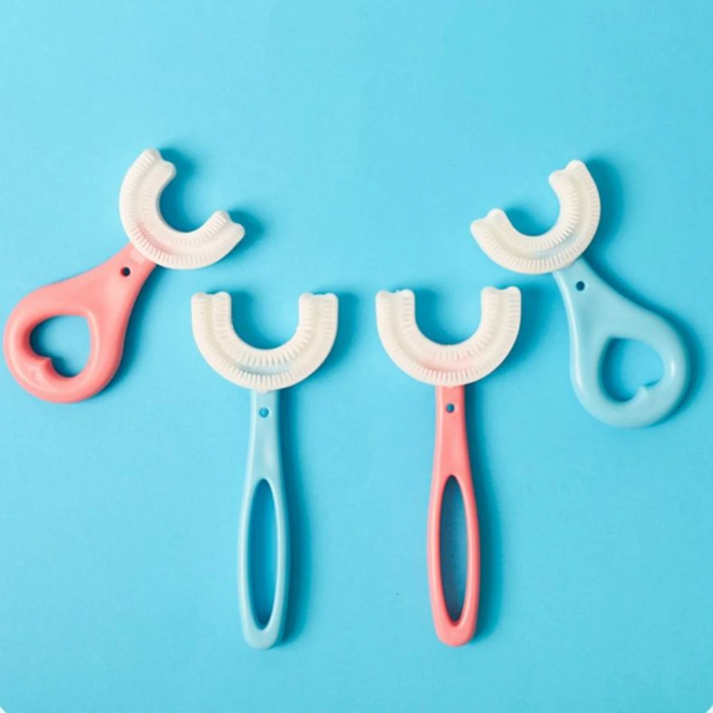 Baby Toothbrush Children 360 Degree U-shaped Child Toothbrush Teethers Soft Silicone Baby Brush Kids Teeth Oral Care Cleaning
Baby Toothbrush Children 360 Degree U-shaped Child Toothbrush Teethers Soft Silicone Baby Brush Kids Teeth Oral Care Cleaning