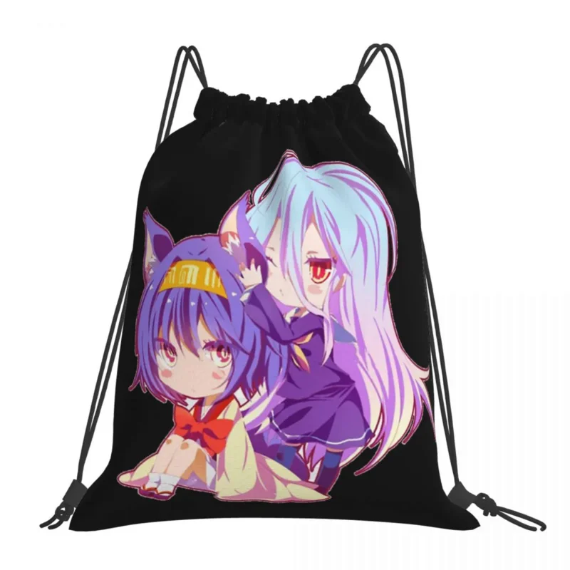 No Game No Life Anime Backpacks Fashion Portable Drawstring Bags Drawstring Bundle Sundries Bag Book Bags For Man Woman Students
No Game No Life Anime Backpacks Fashion Portable Drawstring Bags Drawstring Bundle Sundries Bag Book Bags For Man Woman Students