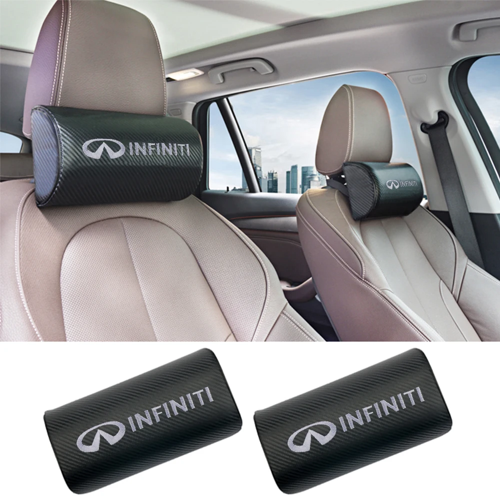 1/2PCS Car Neck Protect Pillows 3D Memory Foam Headrests Auto Accessories For INFINITI Q30 Q50 Q60 Q70 QX30 QX50 QX60 QX70 QX80
1/2PCS Car Neck Protect Pillows 3D Memory Foam Headrests Auto Accessories For INFINITI Q30 Q50 Q60 Q70 QX30 QX50 QX60 QX70 QX80