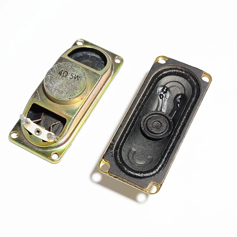 2pcs 5W 4 ohm Speakers Horn 3070 Amplifier Rubber Gasket Loudspeaker, 4R 5 W 30*70*17mm LCD Monitor/TV Loud Speaker
2pcs 5W 4 ohm Speakers Horn 3070 Amplifier Rubber Gasket Loudspeaker, 4R 5 W 30*70*17mm LCD Monitor/TV Loud Speaker