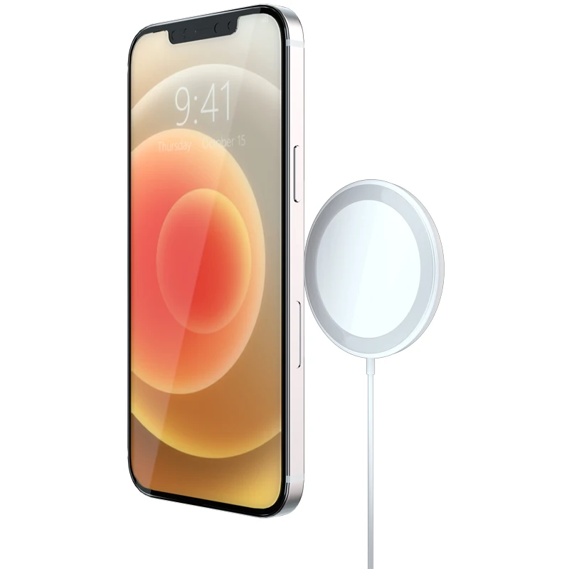 Magnetic Wireless Charger Quick 15W for Apple MagSafe iPhone13ProMax 13Pro 13mini PD Qi Charging 12 12Pro 12min
Magnetic Wireless Charger Quick 15W for Apple MagSafe iPhone13ProMax 13Pro 13mini PD Qi Charging 12 12Pro 12min