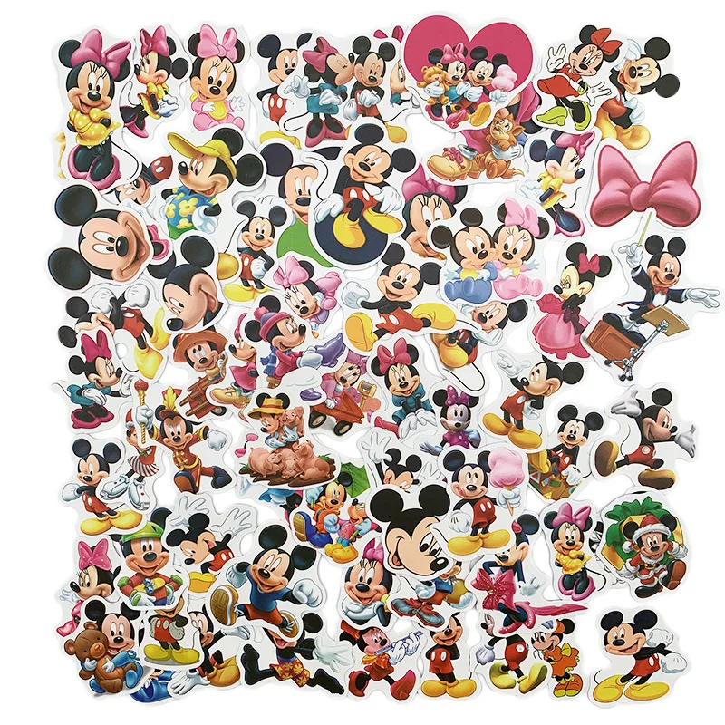 70pcs/set Disney Genuine Mickey Minnie Mouse Graffiti Stickers DIY Decoration Guitar Luggage Waterproof Stickers Kids Toys Gifts
70pcs/set Disney Genuine Mickey Minnie Mouse Graffiti Stickers DIY Decoration Guitar Luggage Waterproof Stickers Kids Toys Gifts