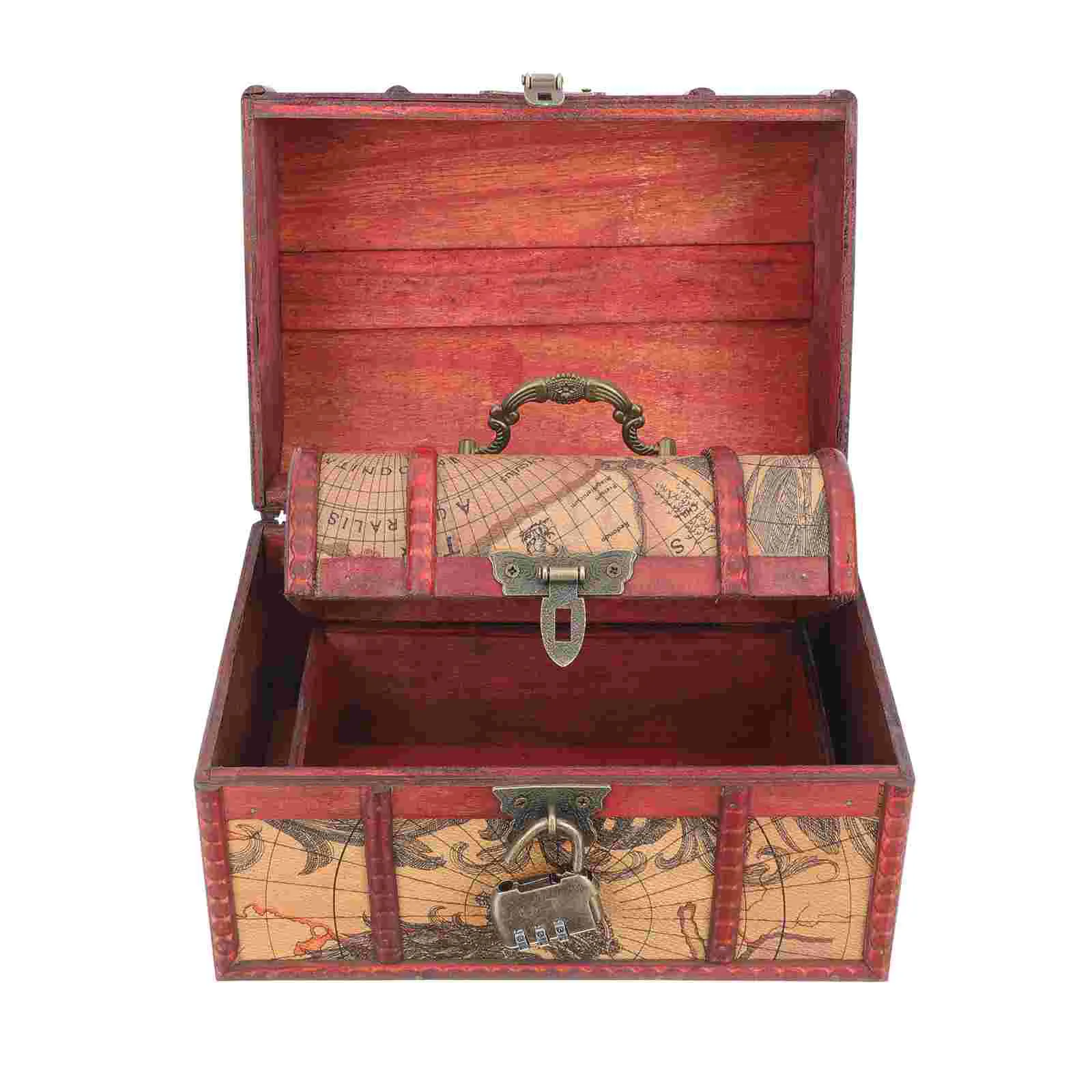 Box Jewelry Wooden Storage Container Organizer Case Lock Trinket Vintagetreasure Keepsakedocuments Sundries Retro Sewing Holder
Box Jewelry Wooden Storage Container Organizer Case Lock Trinket Vintagetreasure Keepsakedocuments Sundries Retro Sewing Holder