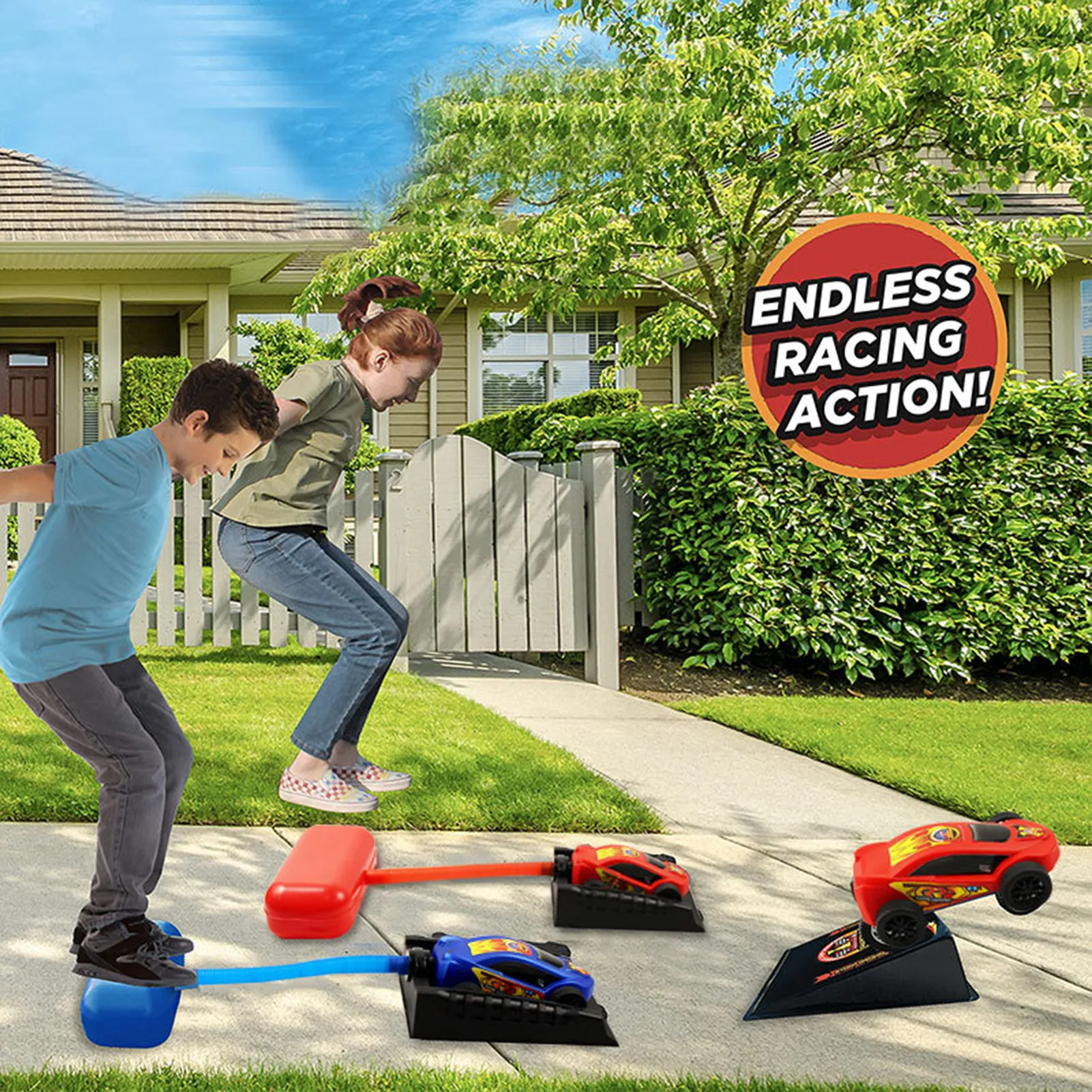 Kids Air Pressed S Rocket Race Car Pedal Games Outdoor Sports Kids League Launchers Step Pump Skittles Children Foot Family Game
Kids Air Pressed S Rocket Race Car Pedal Games Outdoor Sports Kids League Launchers Step Pump Skittles Children Foot Family Game