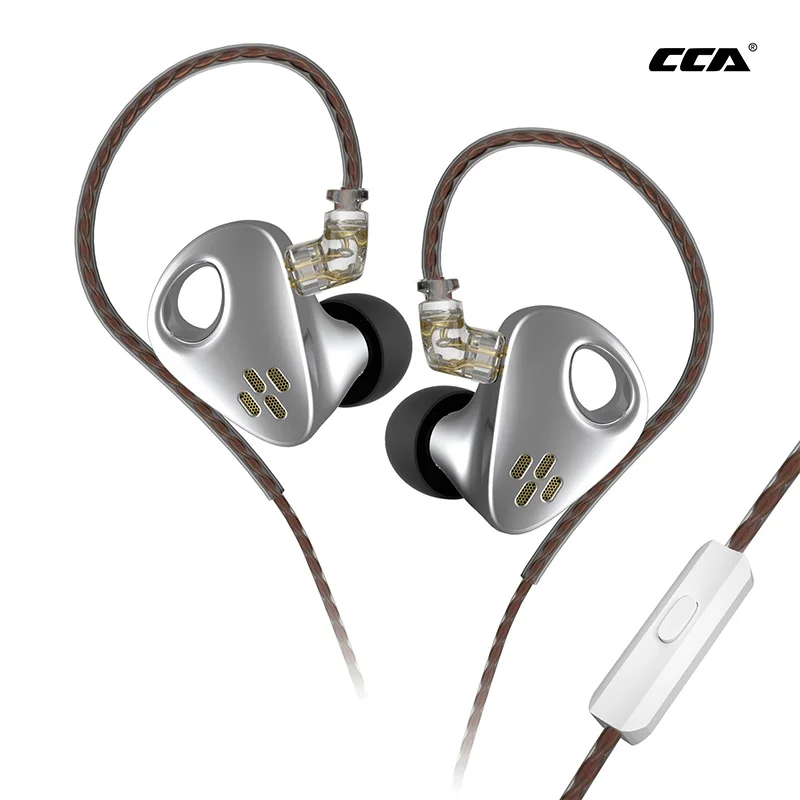 CCA CXS Metal Dynamic In Ear Earphone Aluminum Wired Headphones HiFi Monitor Earbuds Music Sport Game Bass Outdoor Headset
CCA CXS Metal Dynamic In Ear Earphone Aluminum Wired Headphones HiFi Monitor Earbuds Music Sport Game Bass Outdoor Headset