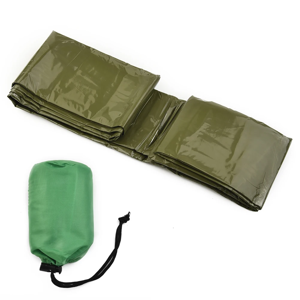 Outdoor Emergency Thermal Waterproof Sleeping Bag Camping Survival Bivvy Sack Bushcraft Survival Hiking Camping Equipment
Outdoor Emergency Thermal Waterproof Sleeping Bag Camping Survival Bivvy Sack Bushcraft Survival Hiking Camping Equipment