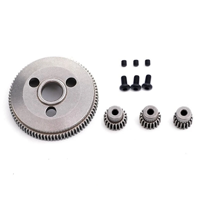 Metal 86T Spur Gear With 17T 19T 21T Pinion Gear For Traxxas Slash 2WD Stampede Rustler Bandit 1/10 RC Car Upgrade Parts
Metal 86T Spur Gear With 17T 19T 21T Pinion Gear For Traxxas Slash 2WD Stampede Rustler Bandit 1/10 RC Car Upgrade Parts