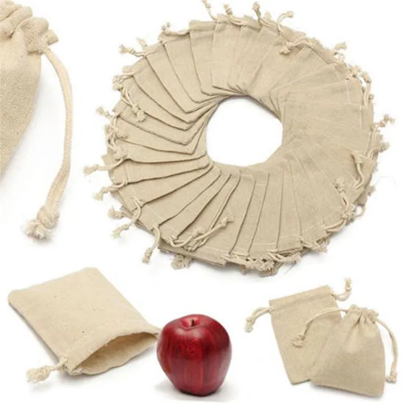 50 Pcs Candy Bags Linen Burlap Drawstring Gift Bags Wedding Birthday Party Valentine Favors Jewelry Candy Storage Christmas
50 Pcs Candy Bags Linen Burlap Drawstring Gift Bags Wedding Birthday Party Valentine Favors Jewelry Candy Storage Christmas