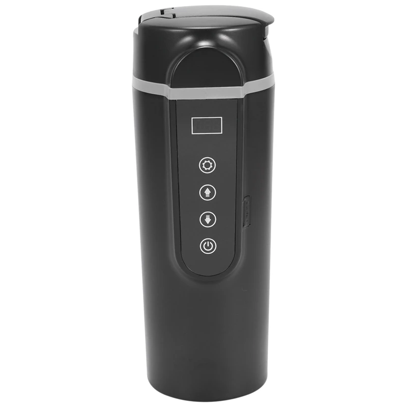 12V/24V 420Ml Stainless Steel Car Heating Cup LCD Display Electric Water Cup Portable Kettle Coffee Tea Milk Heated
12V/24V 420Ml Stainless Steel Car Heating Cup LCD Display Electric Water Cup Portable Kettle Coffee Tea Milk Heated
