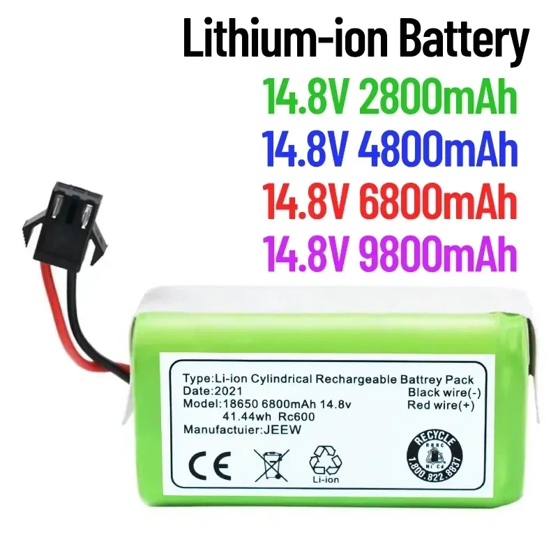 Free ShippingOriginal 14.8V 6800Mah Lithium Battery for ILIFE A4 A4s V7 A6 V7s Plus Robot Vacuum Cleaner ILife 4S1PFull Capacity
Free ShippingOriginal 14.8V 6800Mah Lithium Battery for ILIFE A4 A4s V7 A6 V7s Plus Robot Vacuum Cleaner ILife 4S1PFull Capacity