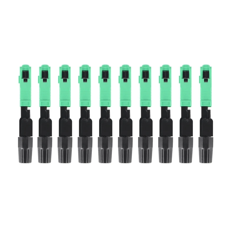 20Pcs Sc/Apc Fiber Optic Connector Embedded Single Mode Component Fiber Optic Quick Connector-Black + Green
20Pcs Sc/Apc Fiber Optic Connector Embedded Single Mode Component Fiber Optic Quick Connector-Black + Green
