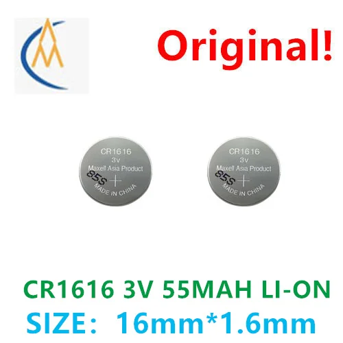 2 шт. Maxell Wansheng cr1616 пульт дистанционного управления автомобильным ключом, Bluetooth устройство, материнская плата, 3 в, батарея кнопки
2 шт. Maxell Wansheng cr1616 пульт дистанционного управления автомобильным ключом, Bluetooth устройство, материнская плата, 3 в, батарея кнопки