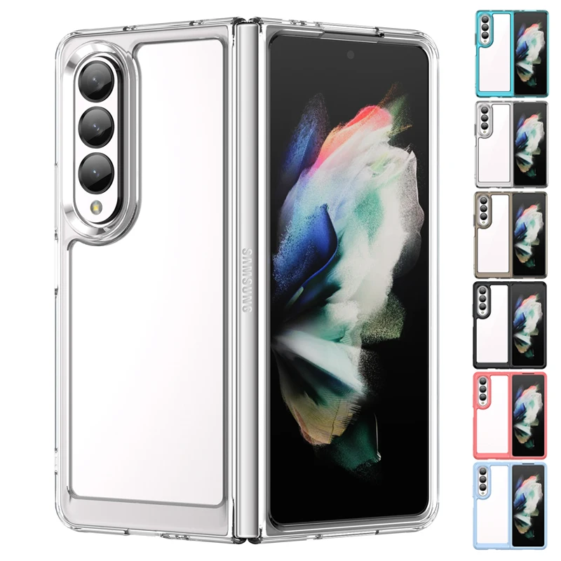 Для Samsung Galaxy Z Fold 3 чехол для Samsung Z Fold 3 Capas задняя прозрачная цветная прозрачная крышка для Samsung Z Fold3 Fold 3 5G
Для Samsung Galaxy Z Fold 3 чехол для Samsung Z Fold 3 Capas задняя прозрачная цветная прозрачная крышка для Samsung Z Fold3 Fold 3 5G
