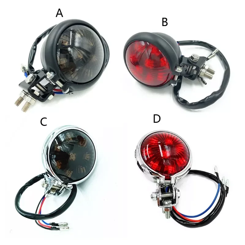 Motorcycle Red 12V LED Adjustable Cafe Racer Style Stop Tail Light Motorbike Brake Rear Lamp Taillight
Motorcycle Red 12V LED Adjustable Cafe Racer Style Stop Tail Light Motorbike Brake Rear Lamp Taillight