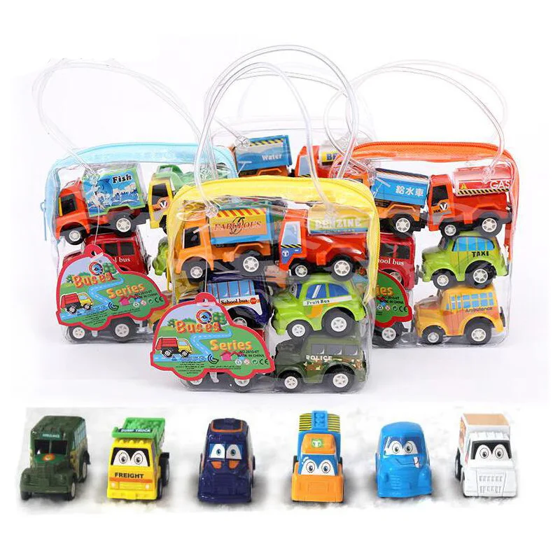 6pcs Pull Back Car Toys Mobile Machinery Shop Construction Vehicle Fire Truck Taxi Model Baby Mini Cars Children Gifts
6pcs Pull Back Car Toys Mobile Machinery Shop Construction Vehicle Fire Truck Taxi Model Baby Mini Cars Children Gifts