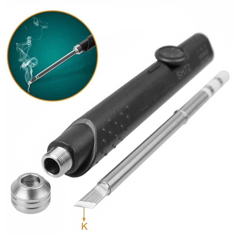 Mini Electric Soldering Iron Adjustable Temperature SH72 65W Portable Solder Welding Station SH-B2 BC2 SH-K SH-I KU Tips Tools
Mini Electric Soldering Iron Adjustable Temperature SH72 65W Portable Solder Welding Station SH-B2 BC2 SH-K SH-I KU Tips Tools
