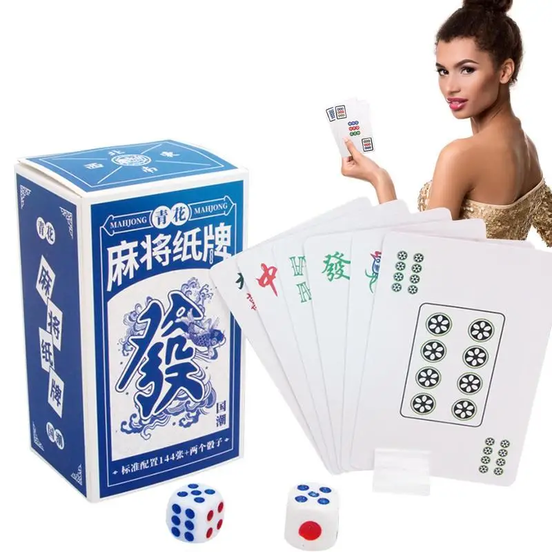 Mahjong Playing Cards Portable Mahjong Solitaire Travel Cards For Friends Seniors Park Bird Friends Travel Outdoor Gathering
Mahjong Playing Cards Portable Mahjong Solitaire Travel Cards For Friends Seniors Park Bird Friends Travel Outdoor Gathering