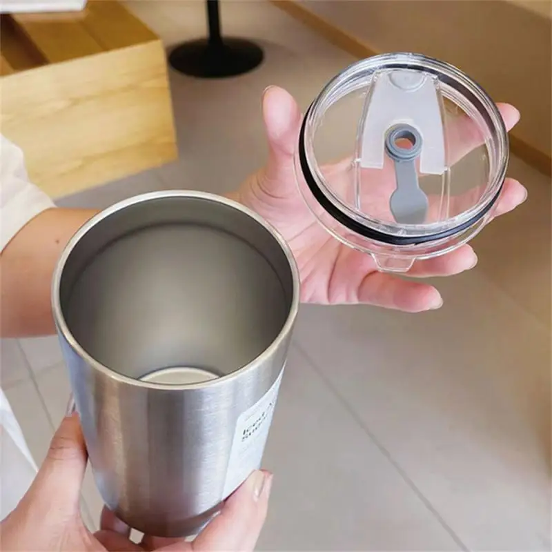 Stainless Steel Thermos Cup Double Layer Durable Straw Cup Coffee Cup Water Bottle
Stainless Steel Thermos Cup Double Layer Durable Straw Cup Coffee Cup Water Bottle