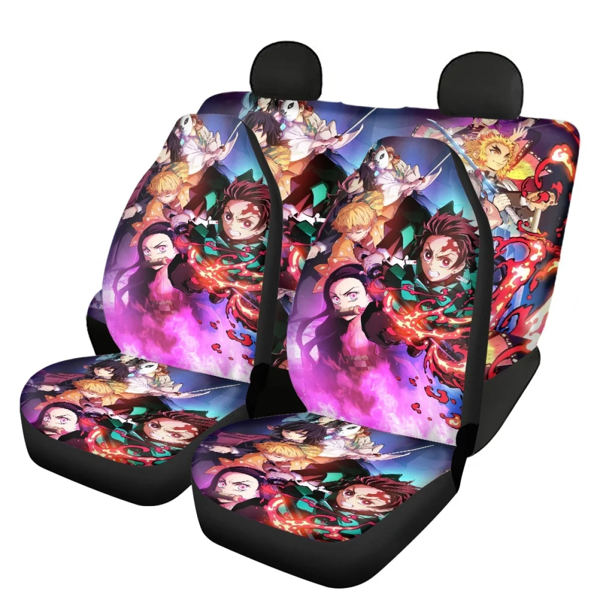 2023 New Universal 4Pcs Front and Back Car Seat Cover for Women Demon Slayer Japan Anime Print Auto Interior Seat Cushion Gift
2023 New Universal 4Pcs Front and Back Car Seat Cover for Women Demon Slayer Japan Anime Print Auto Interior Seat Cushion Gift