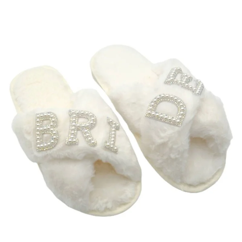 Bride To Be Plush Slippers Wedding Decoration Bride Slippers Bachelorette Party Bride Shower Engagement Honeymoon Travel Gift
Bride To Be Plush Slippers Wedding Decoration Bride Slippers Bachelorette Party Bride Shower Engagement Honeymoon Travel Gift
