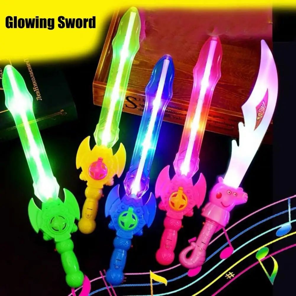 Glowing Lightsaber Sound Effect Easy to Grip Handheld Luminous Stick Kids Outdoor Toy for Gift
Glowing Lightsaber Sound Effect Easy to Grip Handheld Luminous Stick Kids Outdoor Toy for Gift