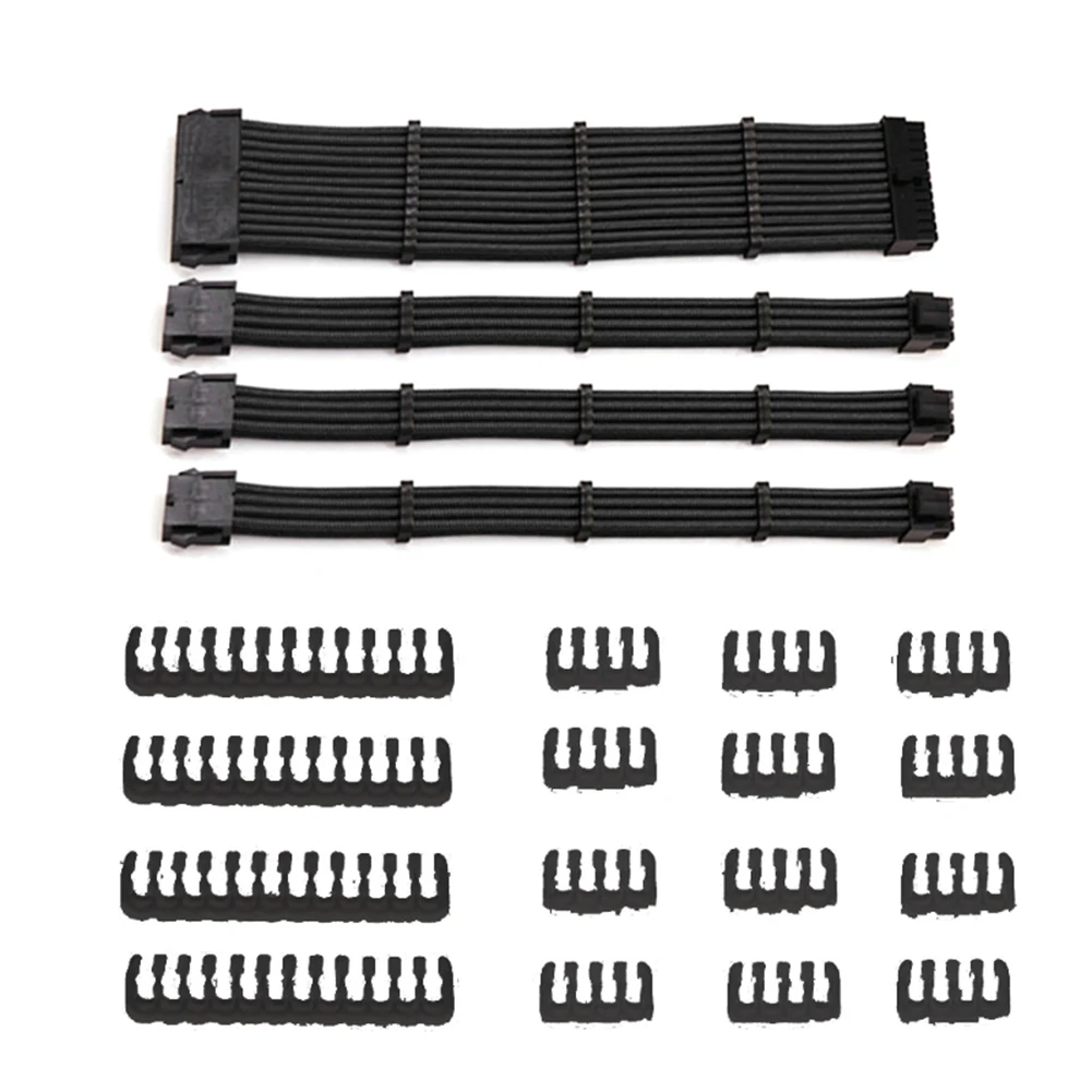 24Pin материнская плата + ЦП (4 + 4)8PIN + 2xgpu (6 + 2)8PIN Удлинительный провод для ПК чехол шнур питания соединитель Компьютерный Аксессуар
24Pin материнская плата + ЦП (4 + 4)8PIN + 2xgpu (6 + 2)8PIN Удлинительный провод для ПК чехол шнур питания соединитель Компьютерный Аксессуар