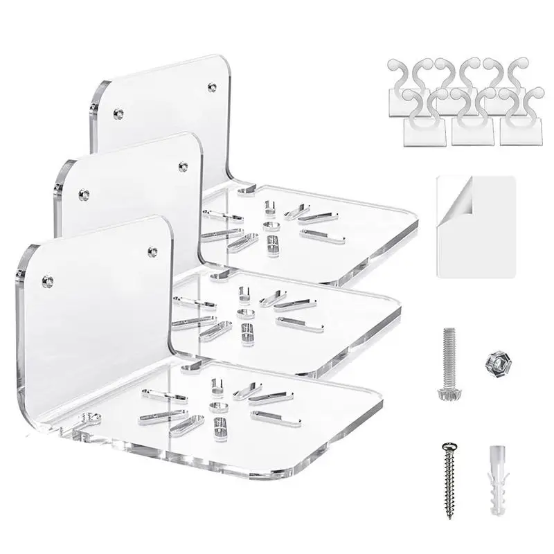 Wall Mounted Small Acrylic Shelf Multipurpose Durable Speaker Display Shelves Easy To Mount Floating Storage Stand Home Use
Wall Mounted Small Acrylic Shelf Multipurpose Durable Speaker Display Shelves Easy To Mount Floating Storage Stand Home Use