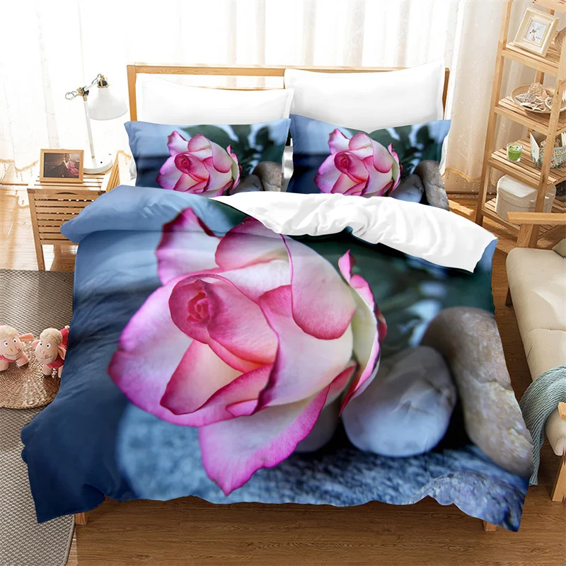 Pink Flower Bedding Set Duvet Cover 3d Flowers Bedding Set Fashion Soft Warm Bedding King Double Girl Bed Set Duvet Cover Set
Pink Flower Bedding Set Duvet Cover 3d Flowers Bedding Set Fashion Soft Warm Bedding King Double Girl Bed Set Duvet Cover Set