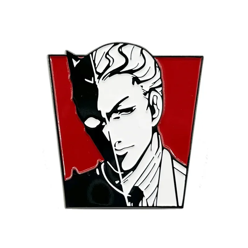 Anime JoJo's Bizarre Adventure Kira Yoshikage Metal Enamel Backpack Bag Lapel Badge Brooch Pin
Anime JoJo's Bizarre Adventure Kira Yoshikage Metal Enamel Backpack Bag Lapel Badge Brooch Pin